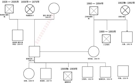 家庭圖關係線|附錄 9 製作家系圖(Genogram)